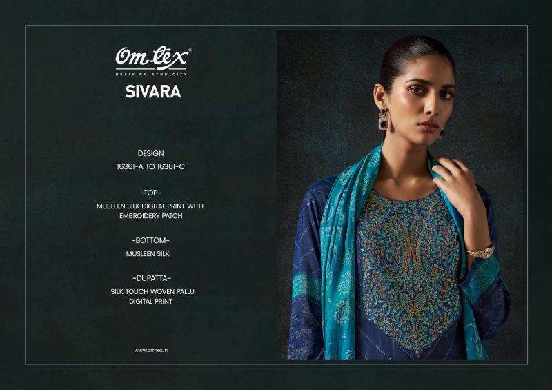 Omtex sivara dress material wholesale
